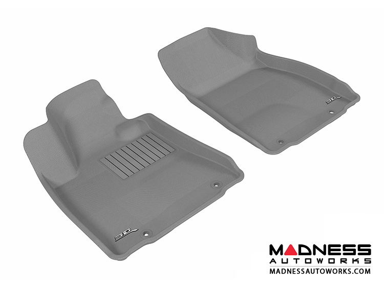 Lexus RX350/ RX450H Floor Mats (Set of 2) - Front - Gray by 3D MAXpider
